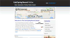 Desktop Screenshot of csrecord.net